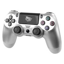 Controle para Console Play Game Dualshock - Bluetooth - para Playstation 4 - Prata - Sem Caixa