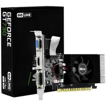 Placa de Vídeo Goline Geforce G730 (GL-GT730-4GB-D3) 4GB DDR3 HDMI/VGA e DVI