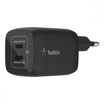 Carregador de Parede Belkin Dual Wall Charger 65W / 2 USB-C (WCH013VFBK) - Preto