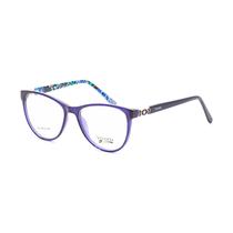 Armacao para Oculos de Grau Visard B2304-TR C8 Tam. 52-18-145MM - Azul
