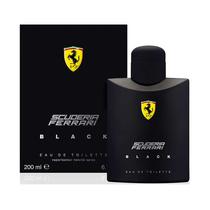 Perfume Ferrari Black Scuderia Edt Masculino 200ML