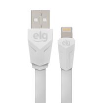 Cabo Elg S810 - USB/Lightning - 1.25 Metros - Borracha - Branco