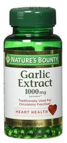 Natures Bounty Garlic Extract 1000MG 100 Capsulas