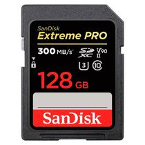 Cartao de Memoria SD Sandisk Extreme Pro 128GB 300MBS - SDSDXDK-128G-GN4IN