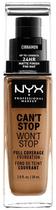 Base NYX Can'T Stop Won'T Stop Full Coverage CSWSF15.5 - Cinnamon