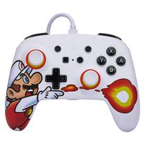 Controle Powera Enhanced Wired Fireball Mario Bundle para Nintendo Switch (PWA-A-02251)