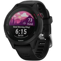 Smartwatch Garmin Forerunner 255S Music 010-02641-22 com GPS/Wi-Fi - Preto