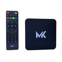 Receptor TV Box MK 4K Uhd 4GB/128GB Android 10.1 - Preto