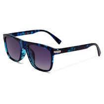 Oculos de Sol Vistamax PT28027 T56-B84 Unissex Tamanho 53-19-141 Armacao de Acetato - Azul Escuro