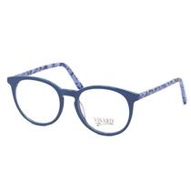 Oculos de Grau Visard HD121 Feminino, Tamanho 51-18-140 C4 - Azul Marinho