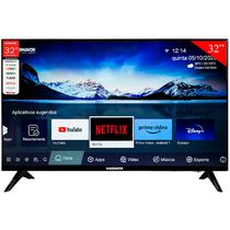Smart TV LED de 32" Magnavox 32MEZ413/M1 HD com Wi-Fi/TV Digital/Android - Preto