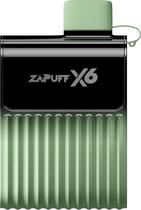 Vape Descartavel Zapuff X6 Green Apple Peach Kiwi - 6000 Puffs