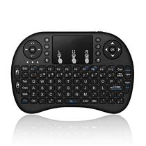 Teclado Controle Universal Mini i8 Compativel com Smarttv, Video Games, PCS, Android TV Box - Preto