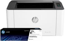 Impressora HP Laser 107A - 220 Volt Branco + Toner HP