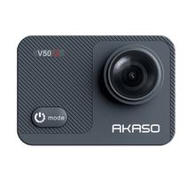 Camera de Video Akaso V50 X Camera de Acao Esportiva 20MP / 4K Ultra HD /2 Baterias / Tela Touch - Preto