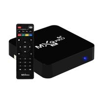 Receptor TV Box MXQ Pro 5G 4K Ultra HD com Wi-Fi 32GB + 4GB de Ram Bivolt - Preto
