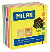 Bloco de Notas Milan Neon Colours 4155400 (400 Folhas)
