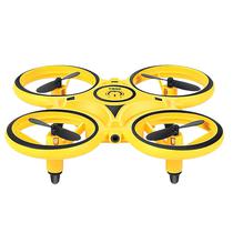 Mini Drone Uav No.HO1 14+ / 24GHZ / 360 / Wifi / com LED - Amarelo
