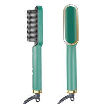 Escova Alisadora Straight Comb Hair Stylist FH909 (K0013) / 200OC / 6 Temperaturas / 45W / 220V ~ 50/ 60HZ - Verde