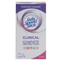 Desodorante Barra Lady Speed Stick Feminino Clinical Powder 45G
