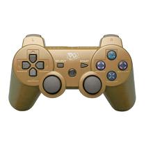 Controle Play Game Doubleshock para PS3 - Dourado