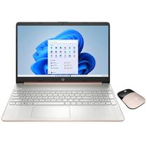 Notebook HP 15-EF1716WM 15.6" HD com AMD Ryzen 3-3250U/4GB Ram/128GB SSD/W11 + Mouse - Rosa