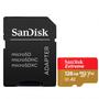 Cartao Microsd 128GB Sandisk Extreme 190MB/s 4K
