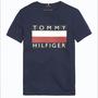Camiseta Tommy Hilfiger Infantil Masculino M/C KB0KB05547-CBK-03 08 Black Iris