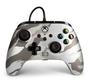 Controle Powera Enhanced Wired Metallic White Camo para Xbox - (PWA-A-2550)