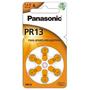 Pilha PR13 Panasonic 1.4V PZA13/OR48 - 6 Unidades