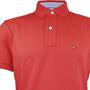 Camiseta Tommy Hilfiger Polo Masculino 0867802698-611 M Vermelho