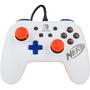 Ant_Controle para Console Powera Nerf 18626 - Bluetooth - para Nintendo Switch - Branco e Laranja