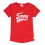 Camiseta Tommy Hilfiger Infantil Feminina M/C KG0KG04960-XA9-00 12 Racing Red