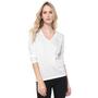 Camiseta Lacoste Feminina TF3821-001 38  Branco