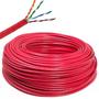 Cabo Rede Utp 305M Wire TM CAT5E 100MHZ Red