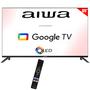 Smart TV Qled 65" Aiwa AW65B4QFG 4K Ultra HD Android Google TV Wi-Fi/Bluetooth com Conversor Digital