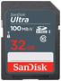 Memoria SD Sandisk 32GB Ultra C10 SDHC/Uhs-I 100MB/s