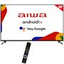 Smart TV LED 50" Aiwa AW50B4K 4K Ultra HD Android Google TV Wi-Fi/Bluetooth com Conversor Digital