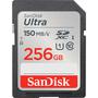 Cartão de Memória SD Sandisk Ultra 150 MB/s C10 U1 256 GB (SDSDUNC-256G-GN6IN)