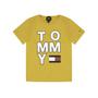 Camiseta Tommy Hilfiger Infantil Masculino M/C KB0KB05428-ZBC-00 06 Golden Glow