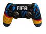 Controle PS4 Playgame Dualshock Fifa Black/Yelow