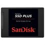 SSD Sandisk Plus, 2TB, 2.5", SATA 3, Leitura 545MB/s, Gravacao 450MB/s, SDSSDA-2T00-G26