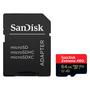 Cartao de Memoria Micro SD Sandisk Extreme Pro U3 64G / 200MBS - (SDSQXCU-064G-GN6MA)