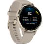 Relogio Smartwatch Garmin Venu 3S Stainless Steel Bezel - Bege/Dourado (010-02785-02)