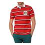 Camiseta Tommy Hilfiger Polo Masculino MW0MW00422-904 XXL Vermelho Branco