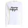 Camiseta Tommy Hilfiger Feminina WW0WW26682-YBR-00 M White