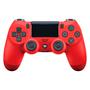 Controle Play Game Dualshock 4 Sem Fio para PS4 - Vermelho