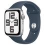 Apple Watch SE2 MREC3LL/ A 44MM / s-M / GPS / Aluminium Sport Band - Silver / Storm Blue