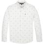 Camisa Tommy Hilfiger Infantil Masculino KB0KB05410-YAF-01 14 - Bright White